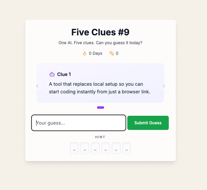 FiveClues